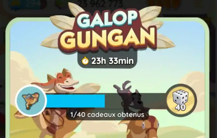 Événement Galop Gungan Monopoly Go (Recompenses)